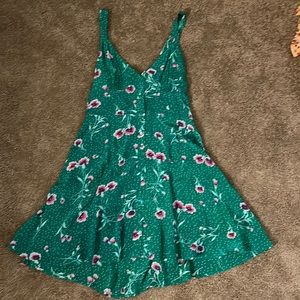 Free People Floral Mini Dress